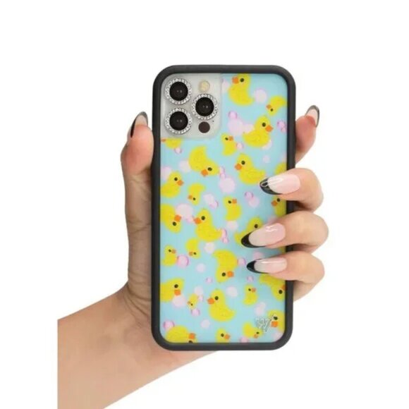 *3 FOR $9* NEW Wildflower Urban Outfitter What The Duck Apple Iphone 12 Pro case - Picture 3 of 5